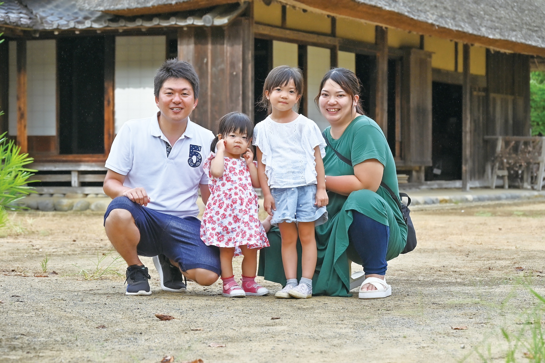 あさひぐらし日記：北村さん一家